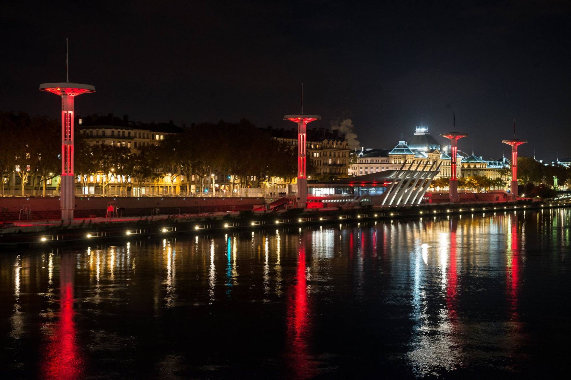 Programmation de projecteurs à LED Lyon