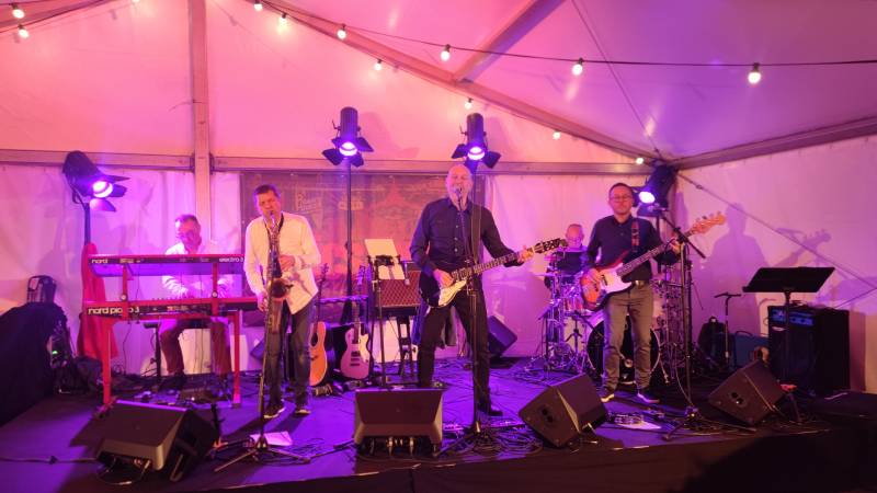 Sonorisation d'un groupe de musique à Chaponost