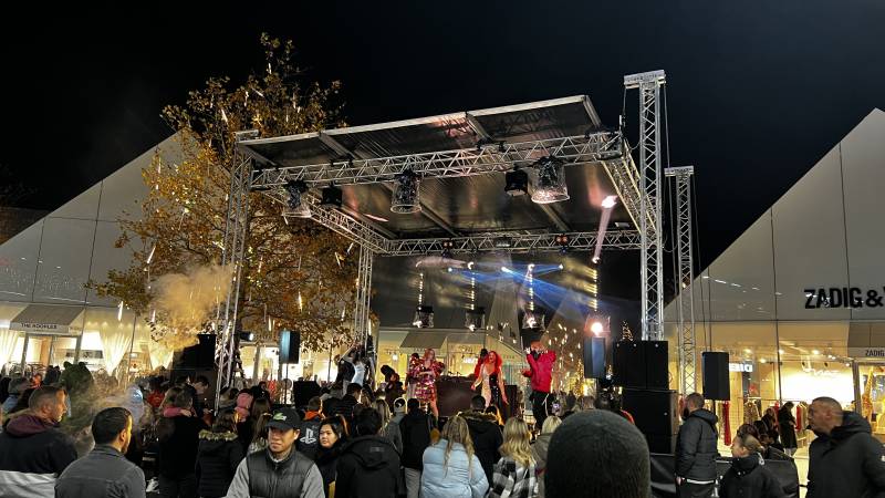preestation de sonorisation et mise en lumière d'un concert sur Lyon