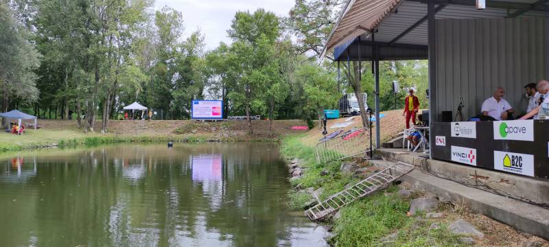 Gestion d'une régie vidéo et son pour la finale du championnat  de France de Joutes Nautiques