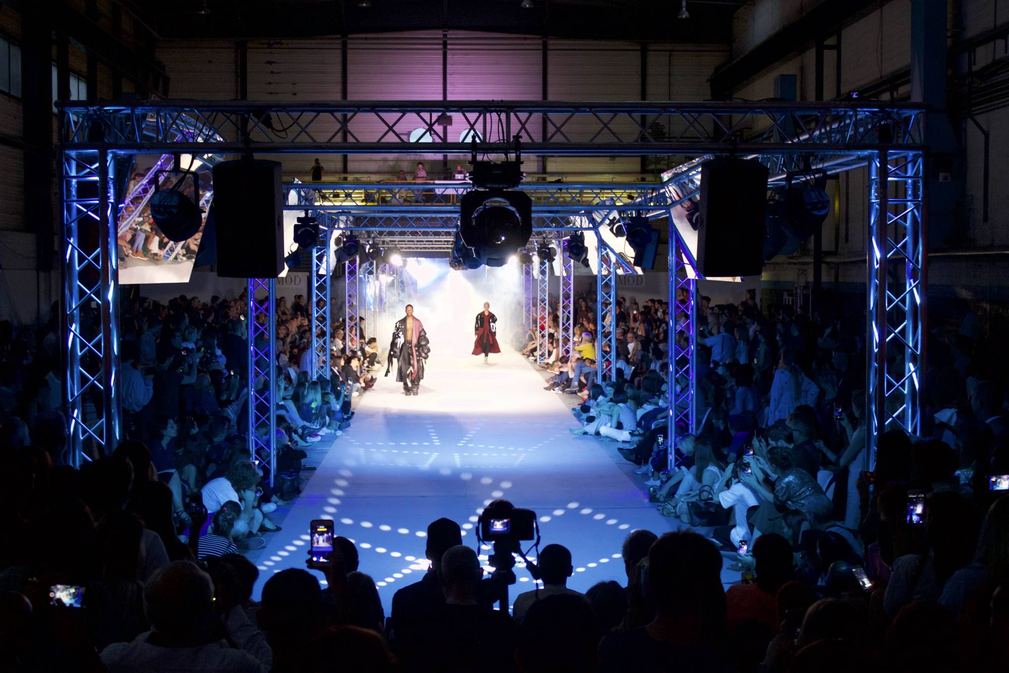 Eclairage pour défilé de mode à Lyon