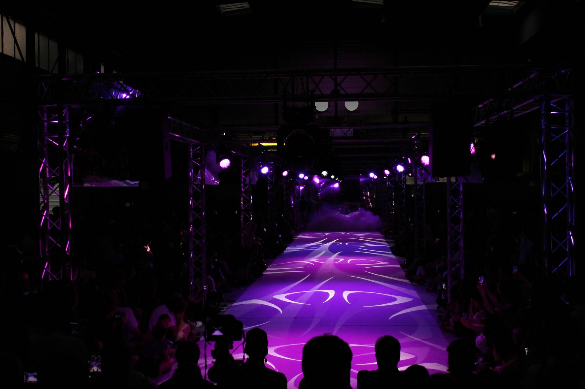 Mise en lumière pour défilé de mode Lyon 07