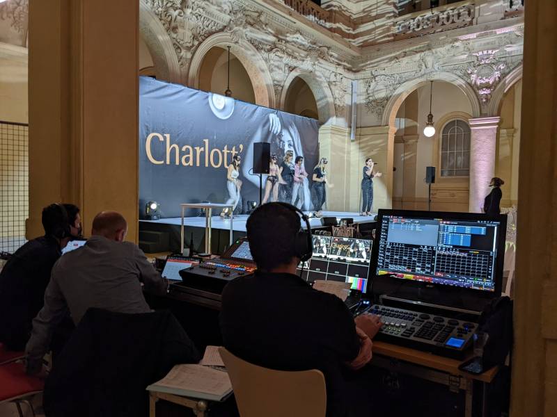 Prestation technique pour événements au Palais de la Bourse de Lyon 02