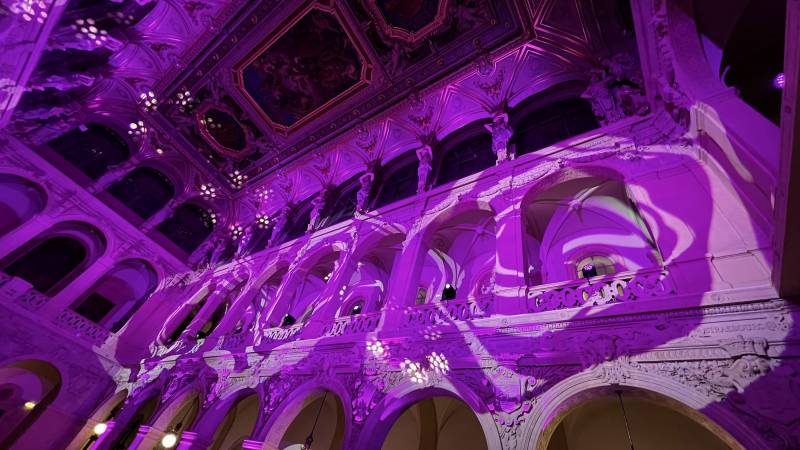 Eclairage pour événement à Lyon 02