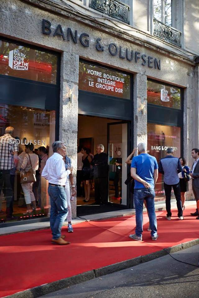 Prestation technique pour inauguration de magasin Lyon
