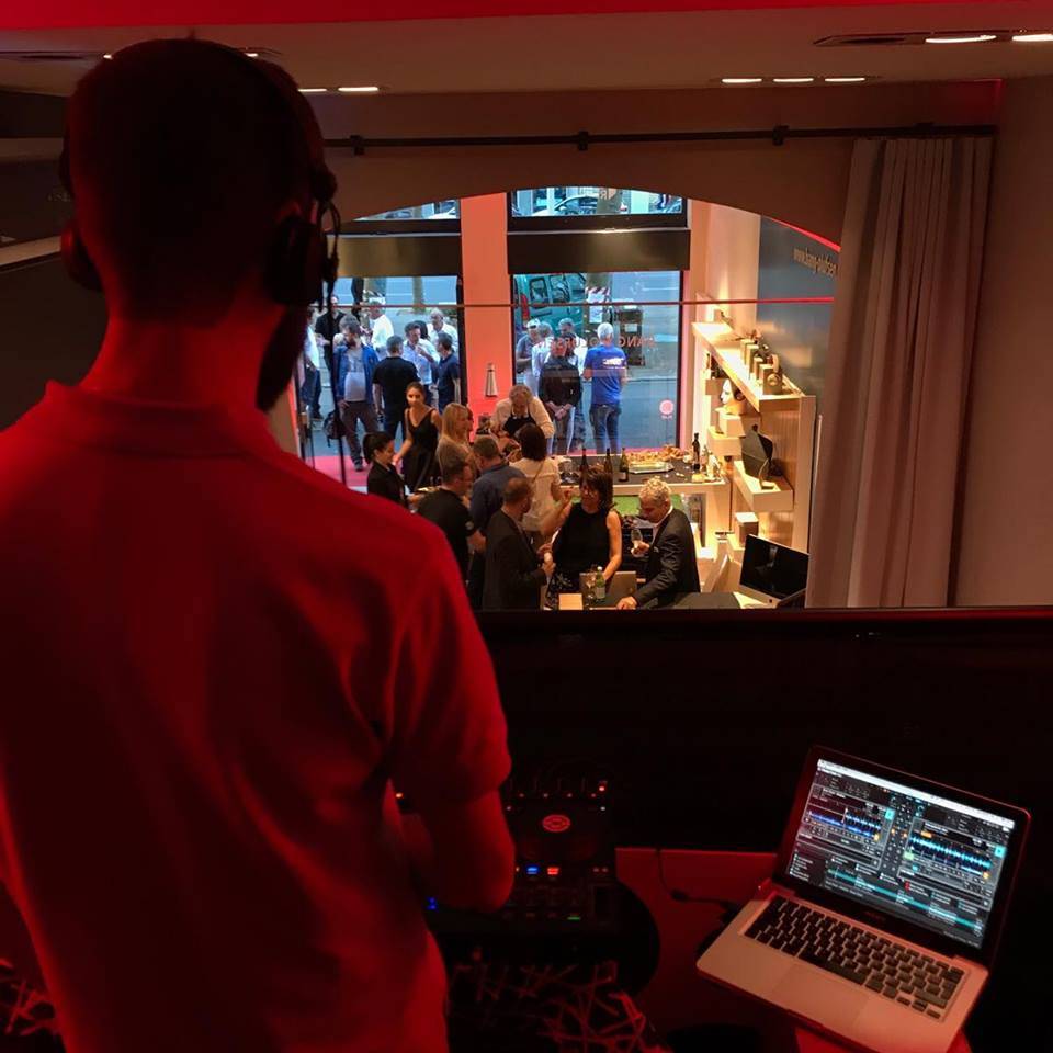 Prestation DJ pour inauguration Lyon 06