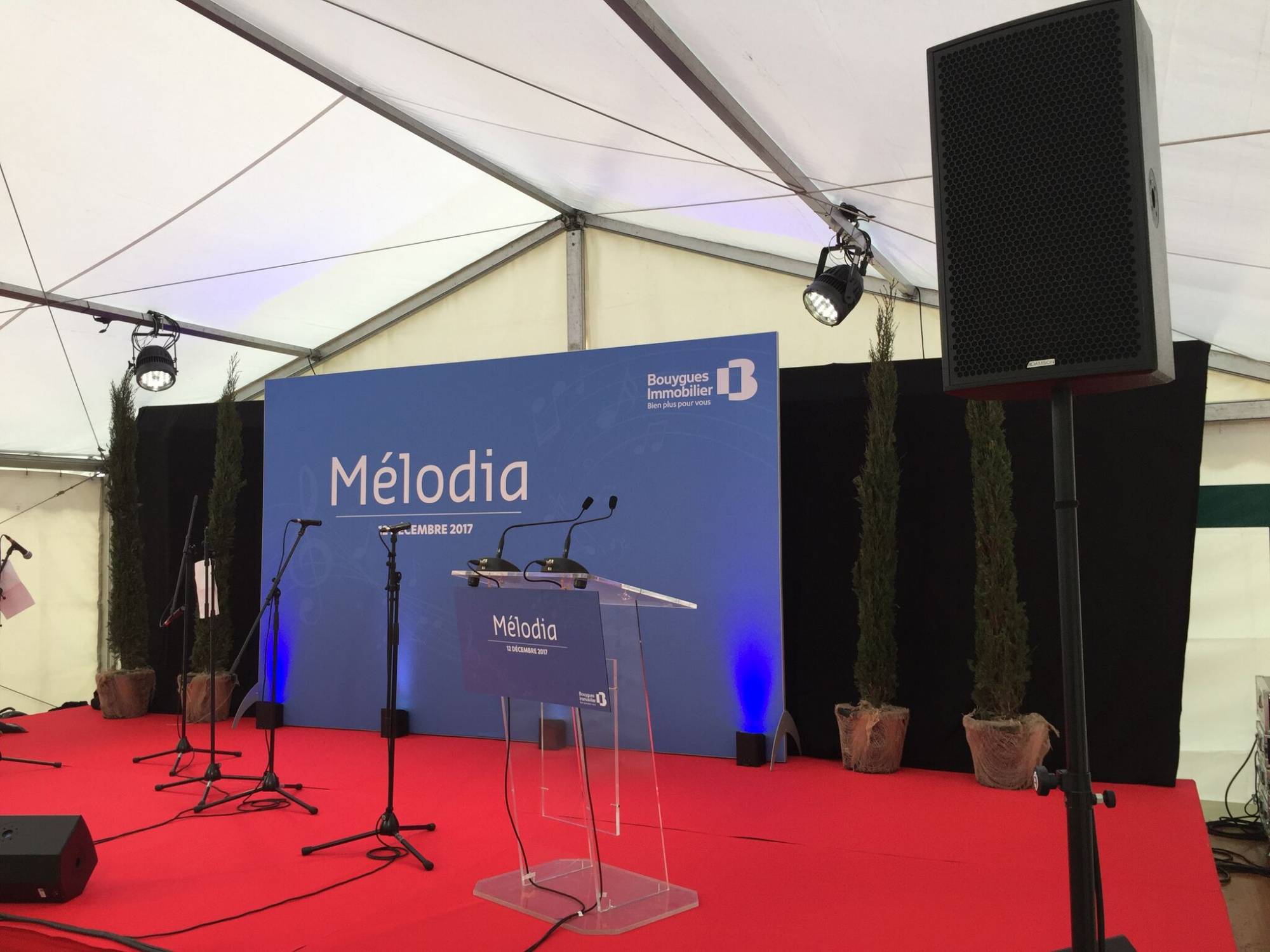 Pose de la première pierre pour Bouygues immobilier, programme Mélodia à Villeurbanne