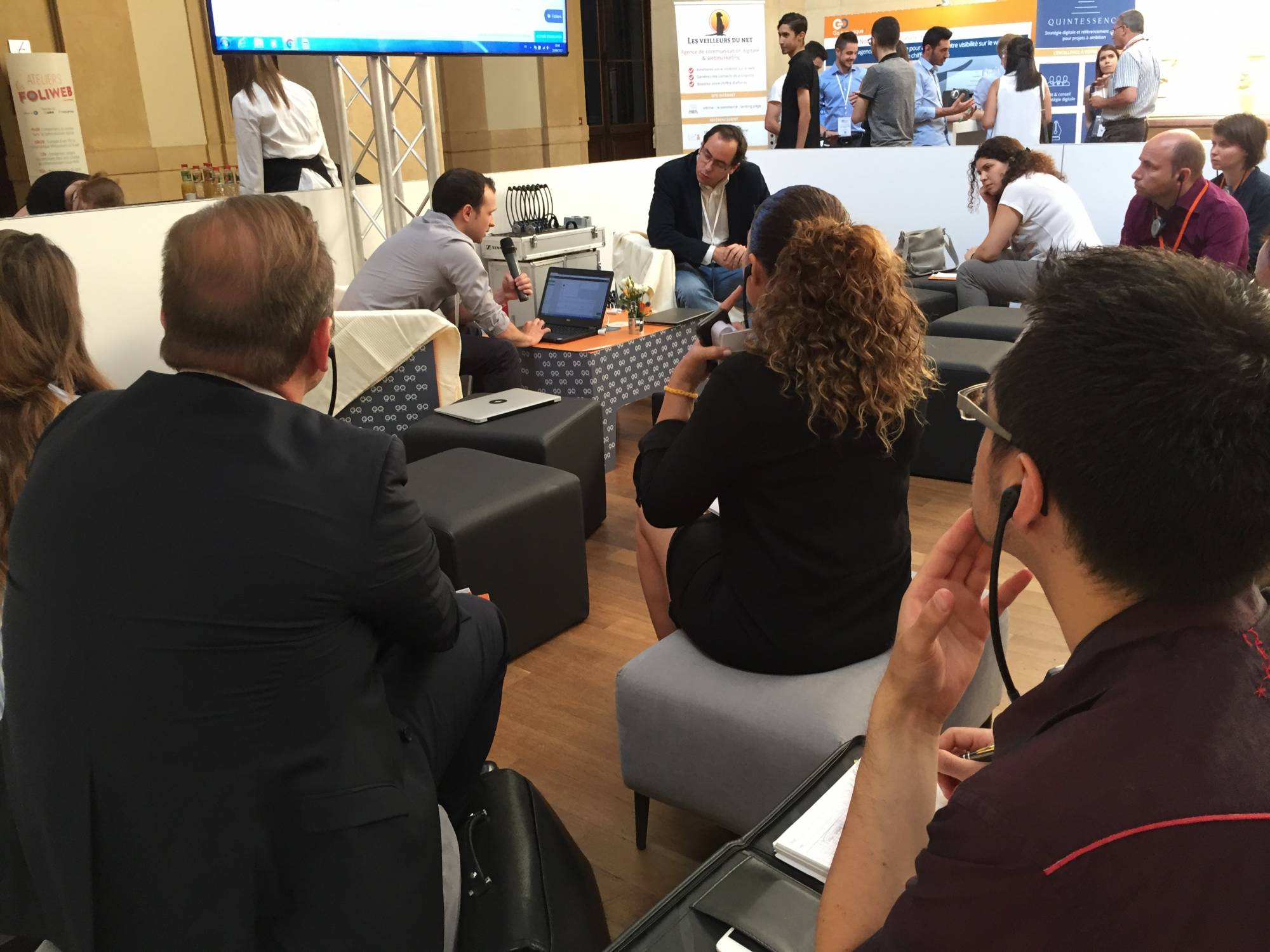 Location casque audio salle ampère CCI Lyon