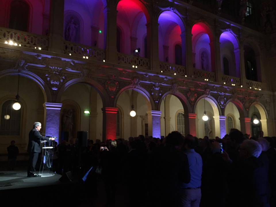 L&Db_Voeux_Mise en lumière_Palais de la bourse_Presqu'île