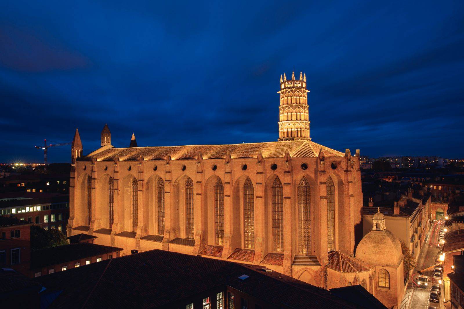 Mise en lumière de monuments à Lyon