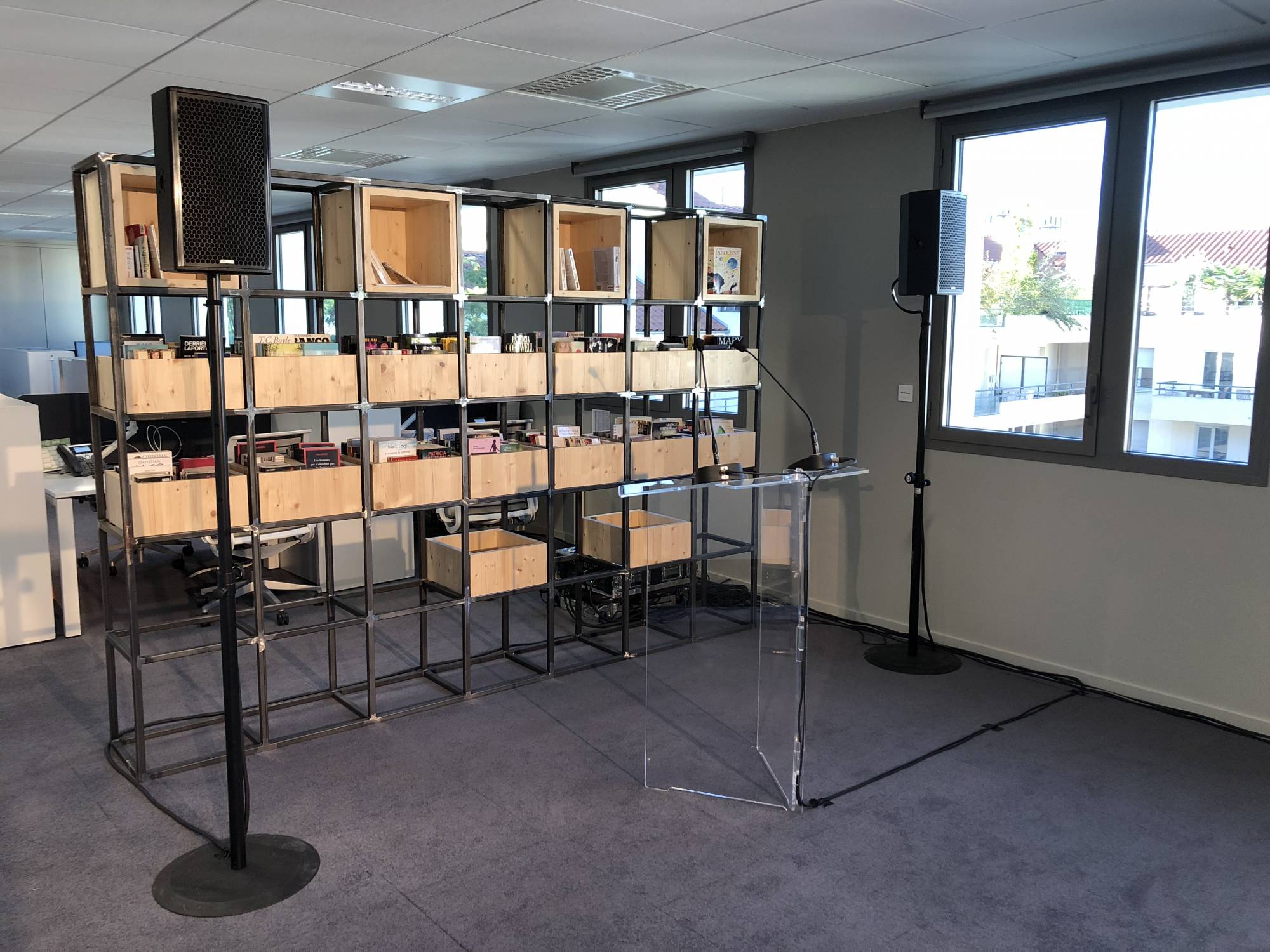 Location enceinte ADAMSON pour inauguration bureaux à Lyon