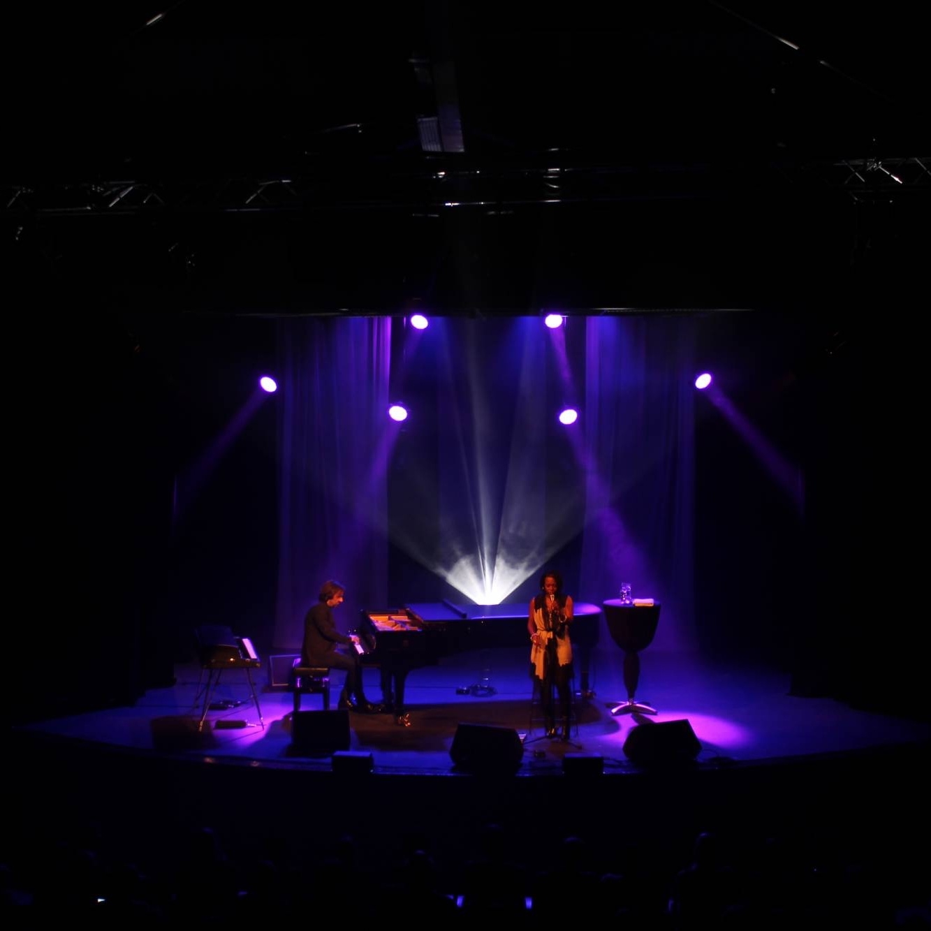Son et lumière pour concert au Briscope à Lyon