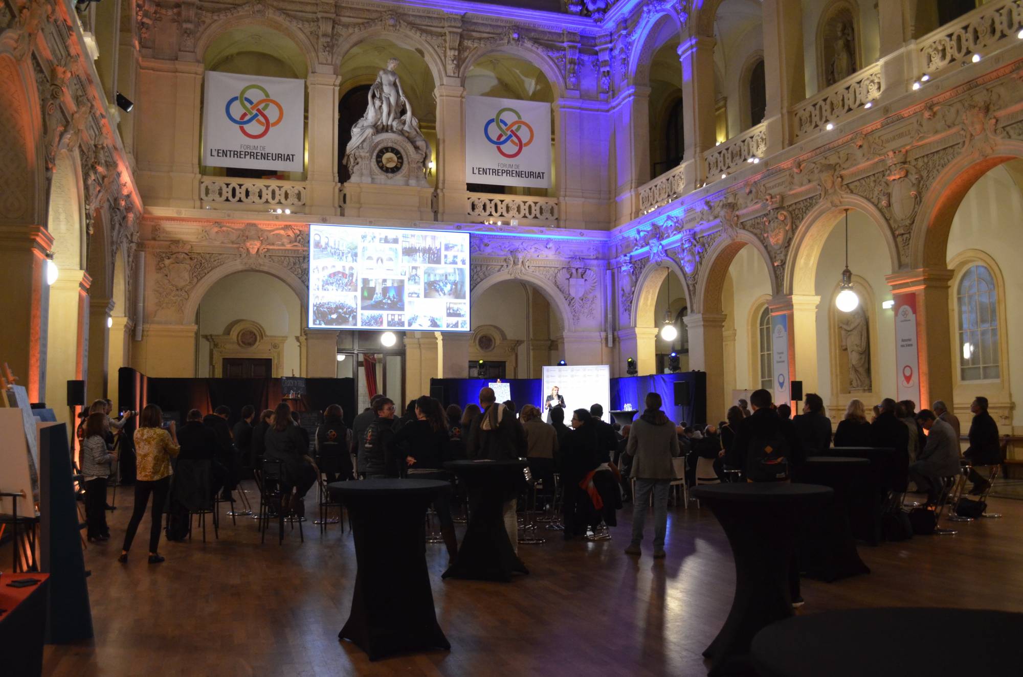 Lumière dans la CCI pour le forum de l’entrepreneuriat à la CCI de Lyon