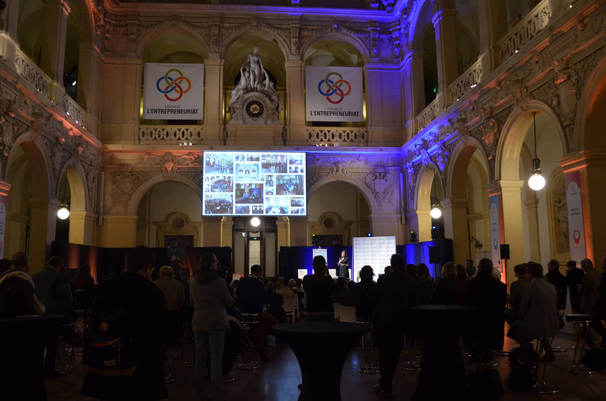 Lumière, son, vidéo pour le forum de l’entrepreneuriat à la CCI de Lyon