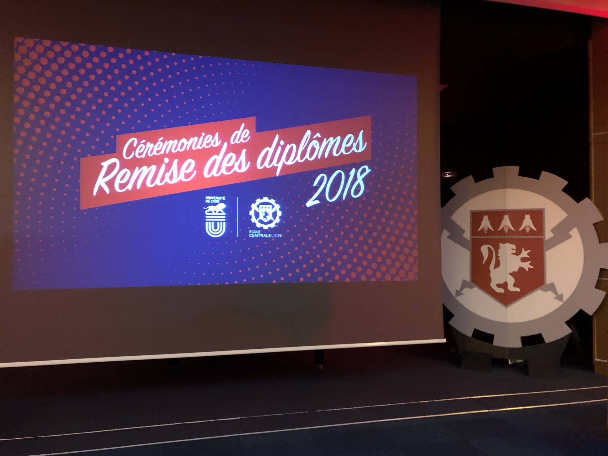 Vidéo pour remise des diplômes de l’Ecole Centrale de Lyon à Ecully