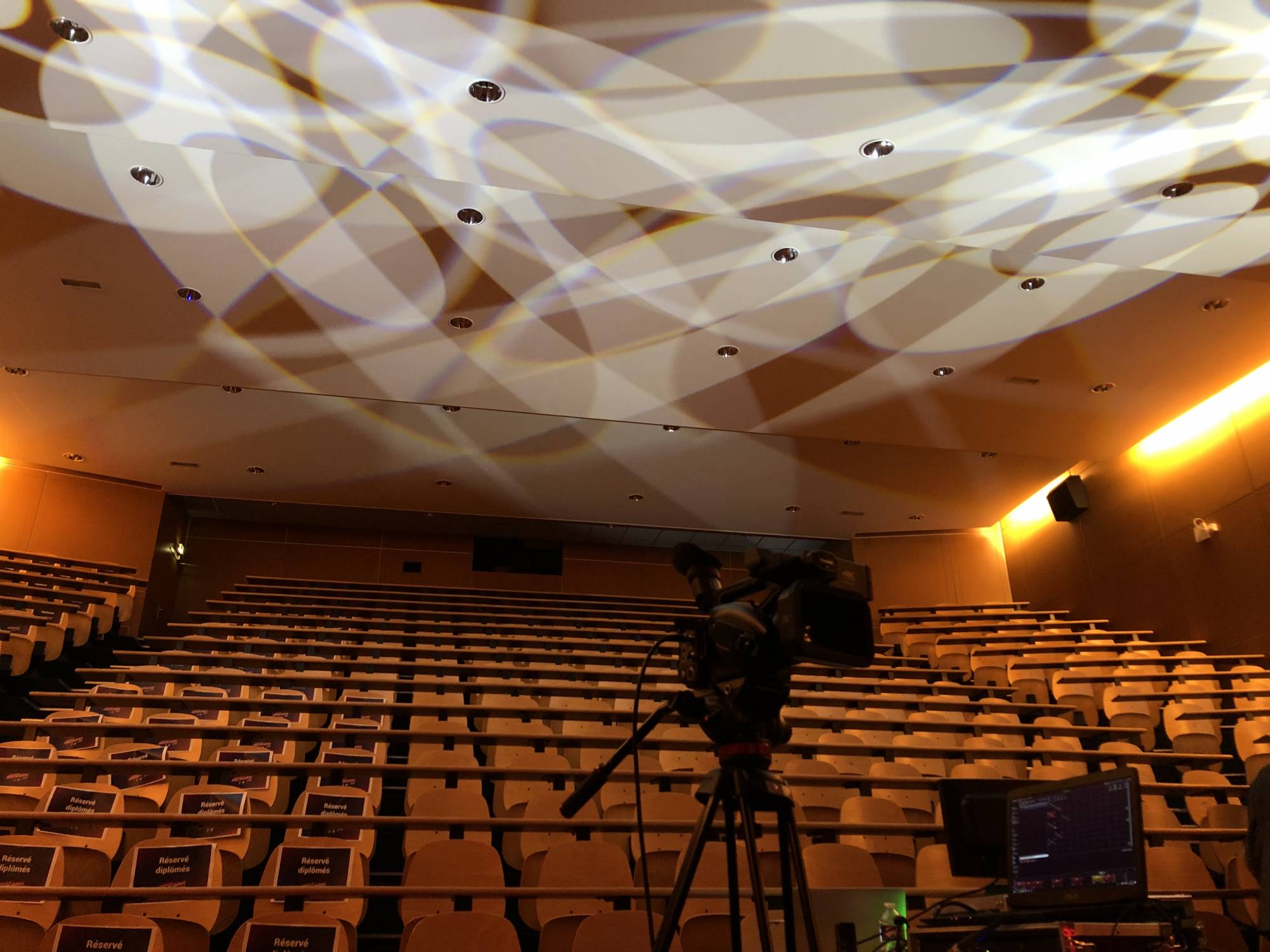 Installation vidéo pour événement à Lyon