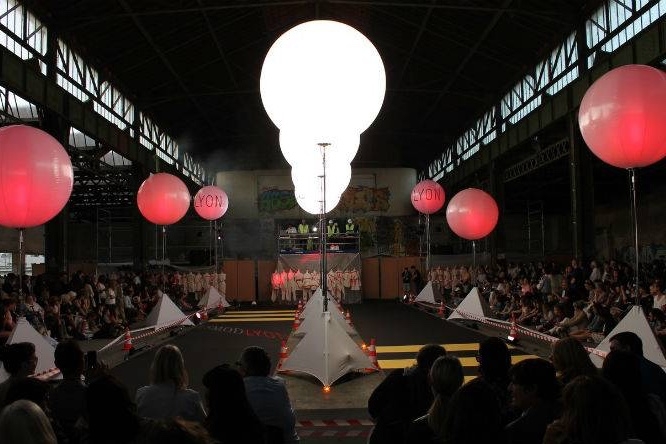 L&Db_Esmod Lyon_Défilé_Soirée_Lumière_Son_Vidéo