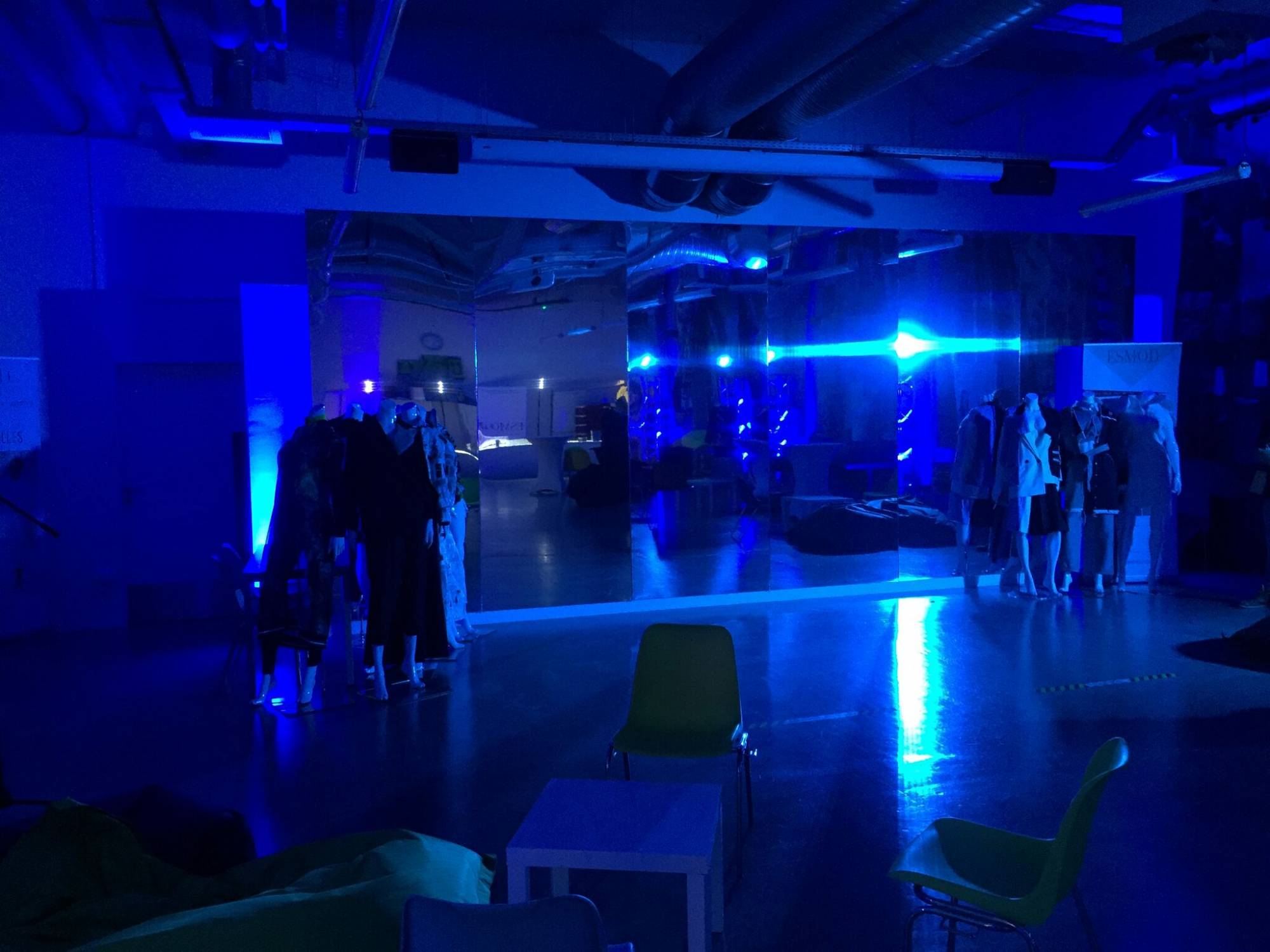 Mise en lumière d'un espace de réception à Lyon 1