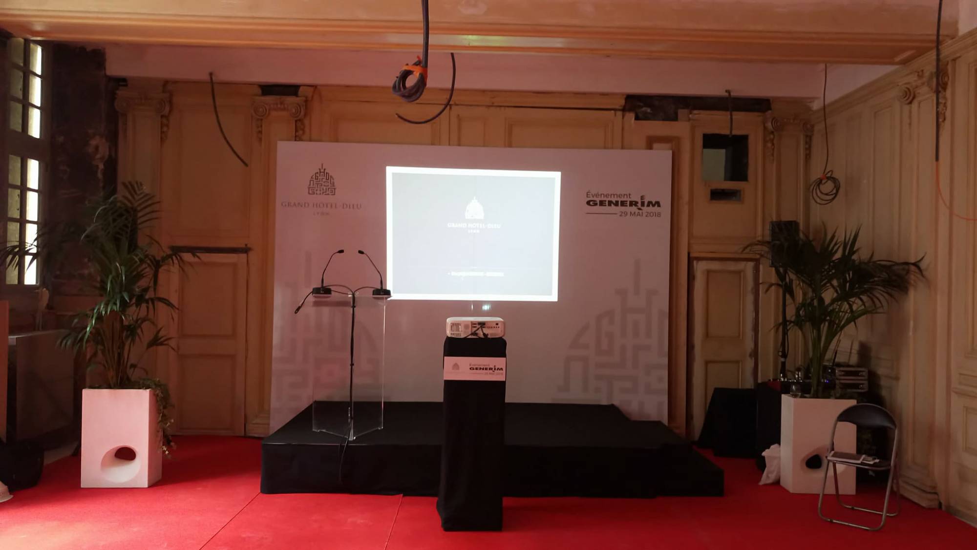 Location vidéo-projecteur Hôtel-Dieu Lyon