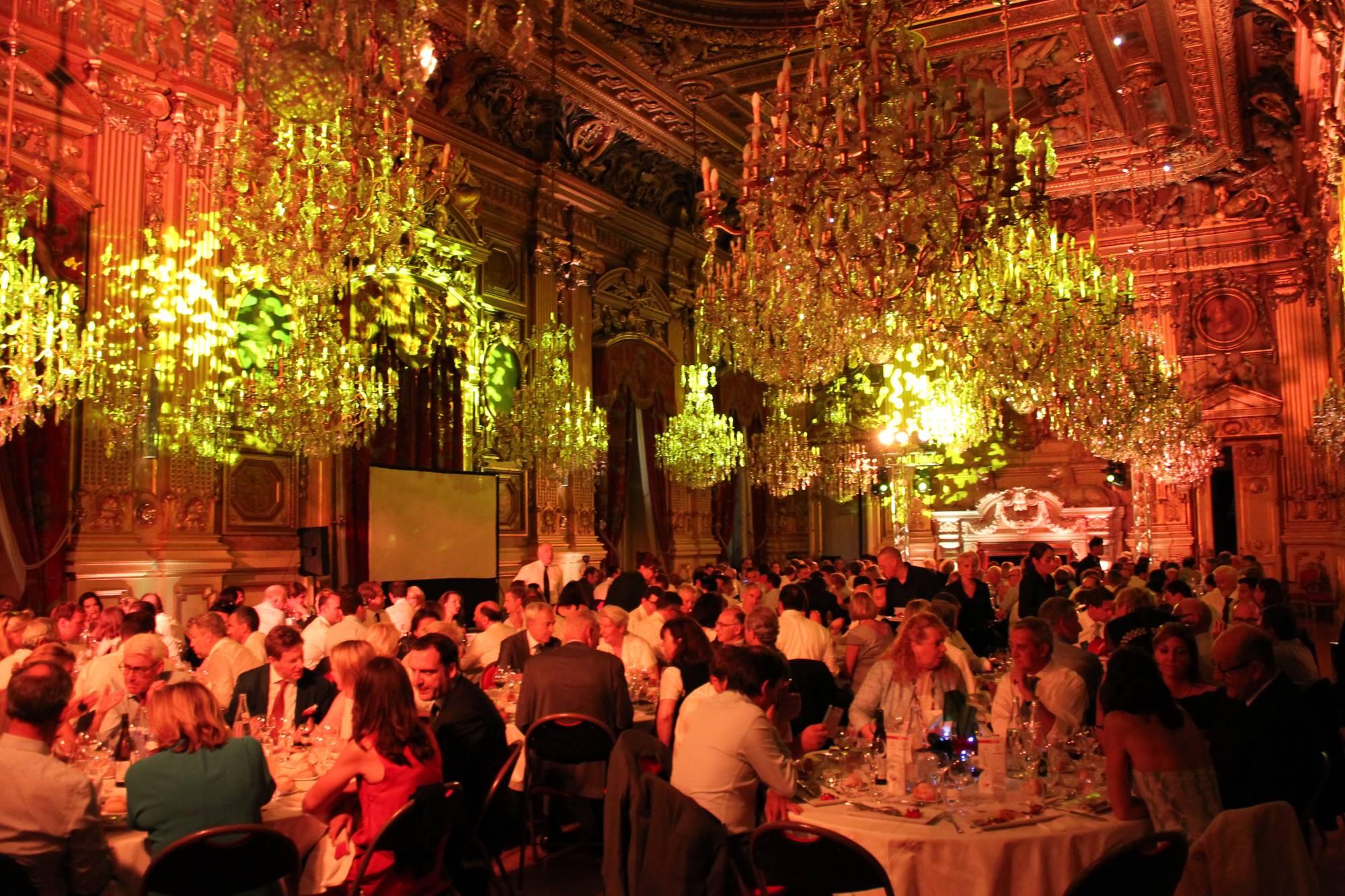 Eclairage du salon de l’hôtel de ville de Lyon
