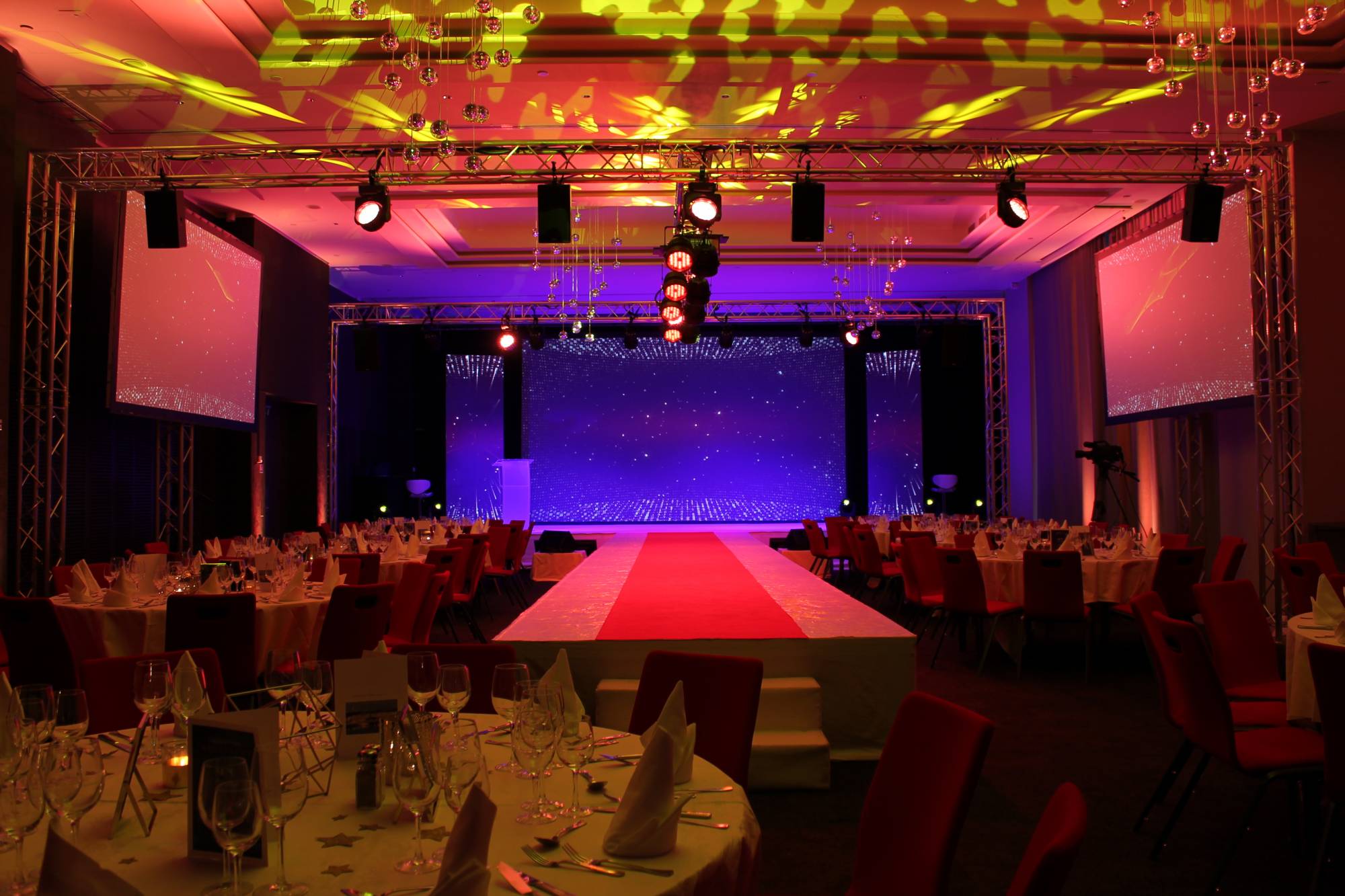 Sonorisation événement  Wella au Lyon Marriott Hôtel à la Cité Internationale