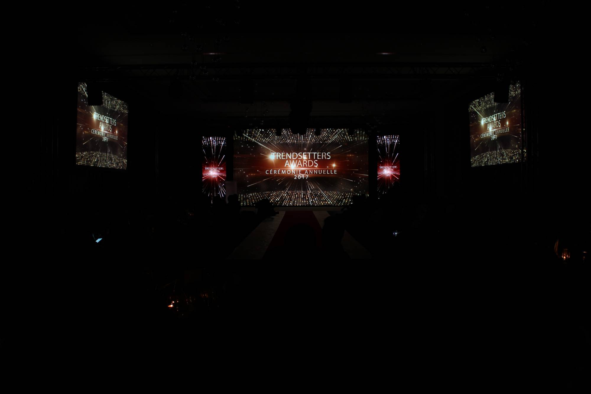 Vidéo et lumière  pour manifesation  Wella au Lyon Marriott Hôtel à la Cité Internationale