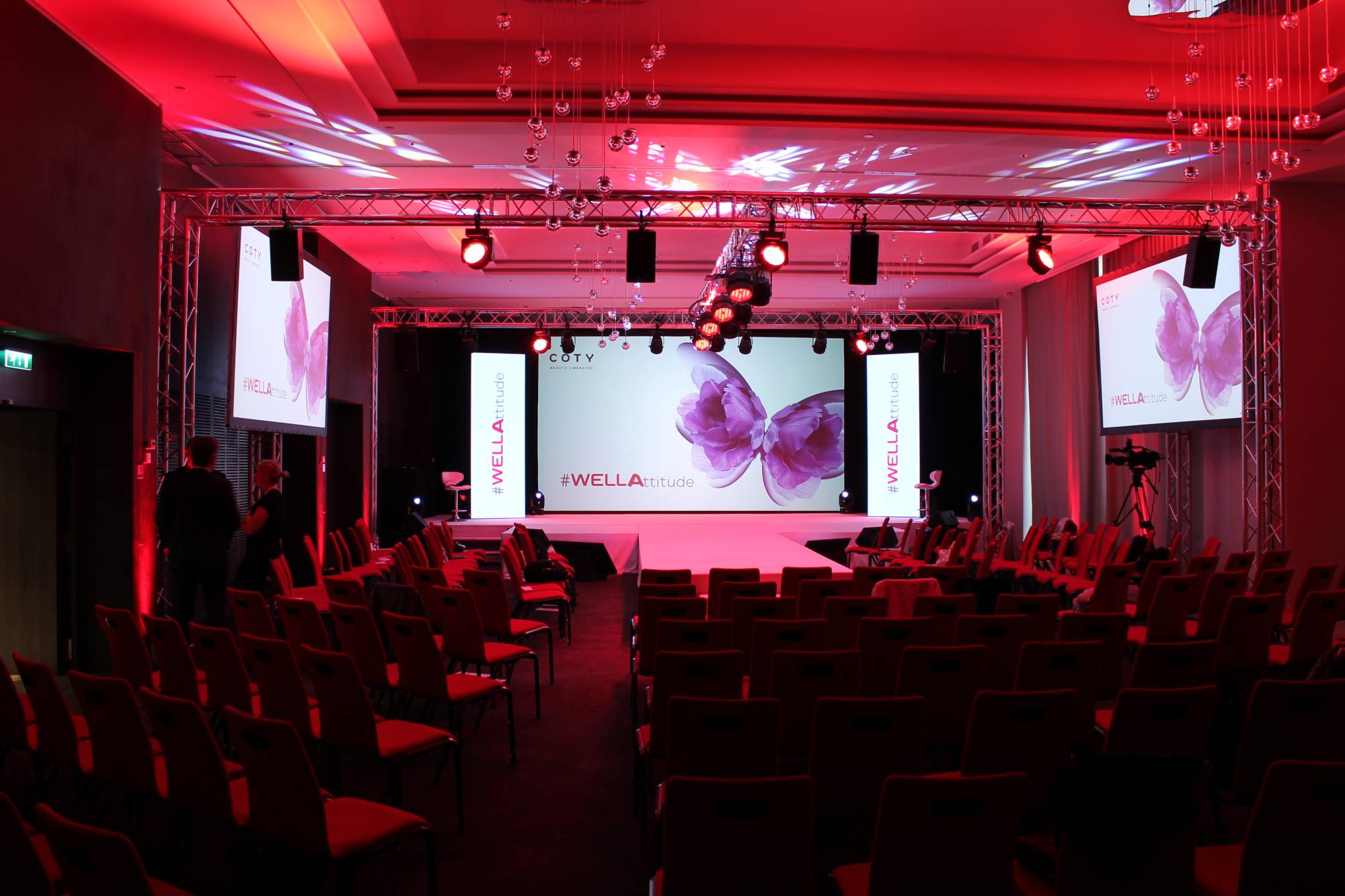 Diner de gala Wella au Lyon Marriott Hôtel à la Cité Internationale