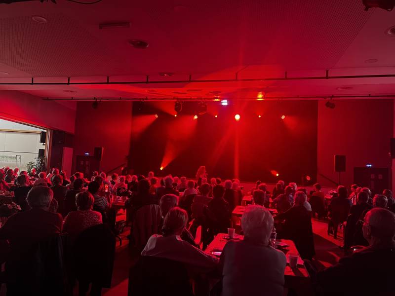 Mise en lumière d'un spectacle dans la région Auvergne-Rhône-Alpes