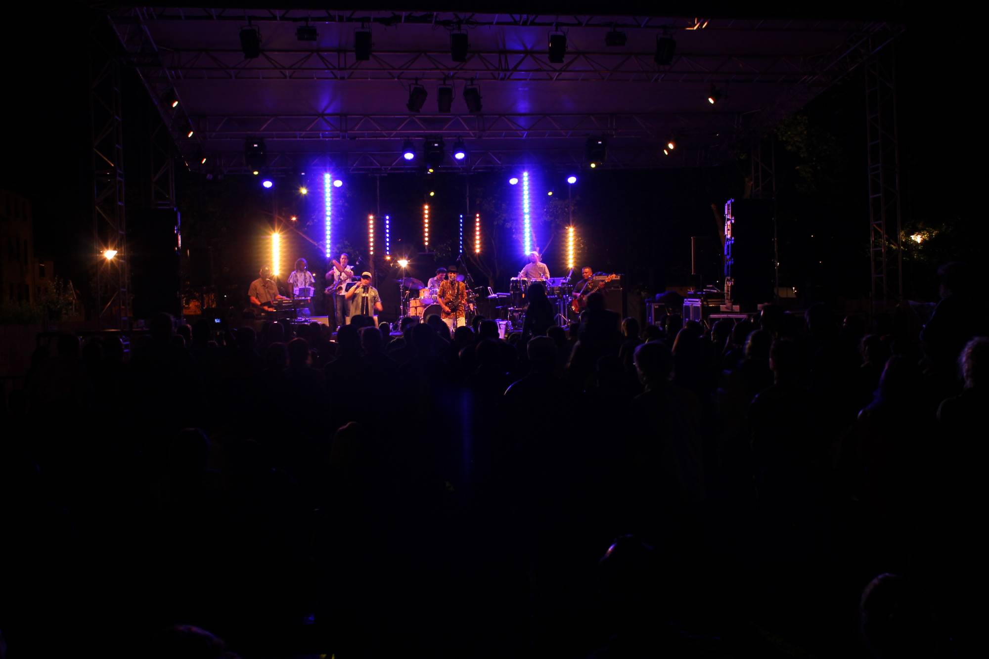 Prestation Lumière Fête de la ville de Givors