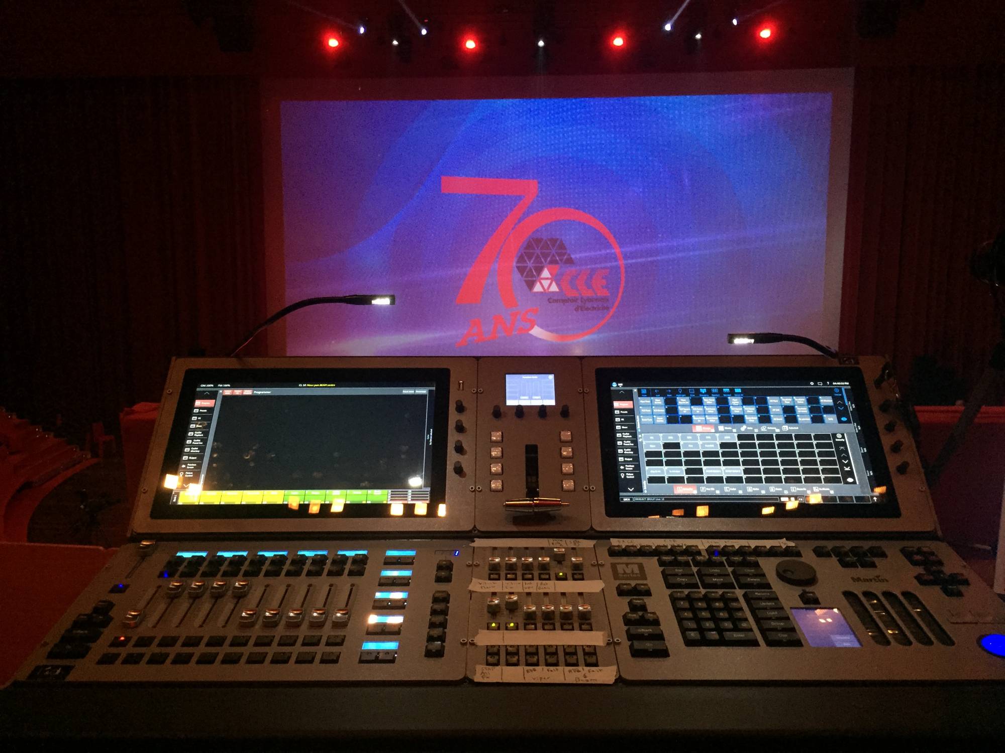 Prestation Régie Lumière salle 3000 Lyon