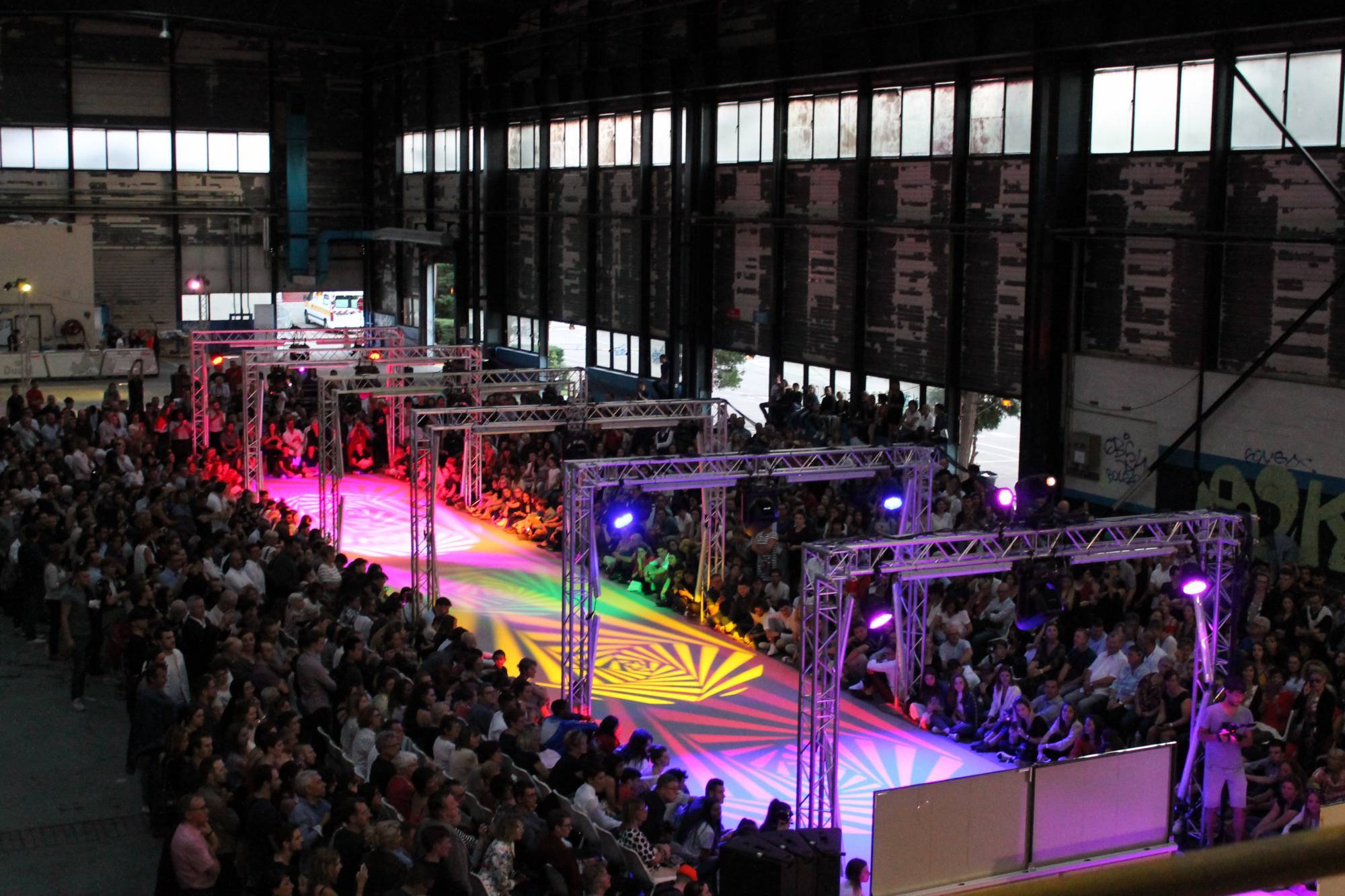 Lumière, sonorisation et structure pour le défilé de mode ESMOD 2018 à Lyon 7