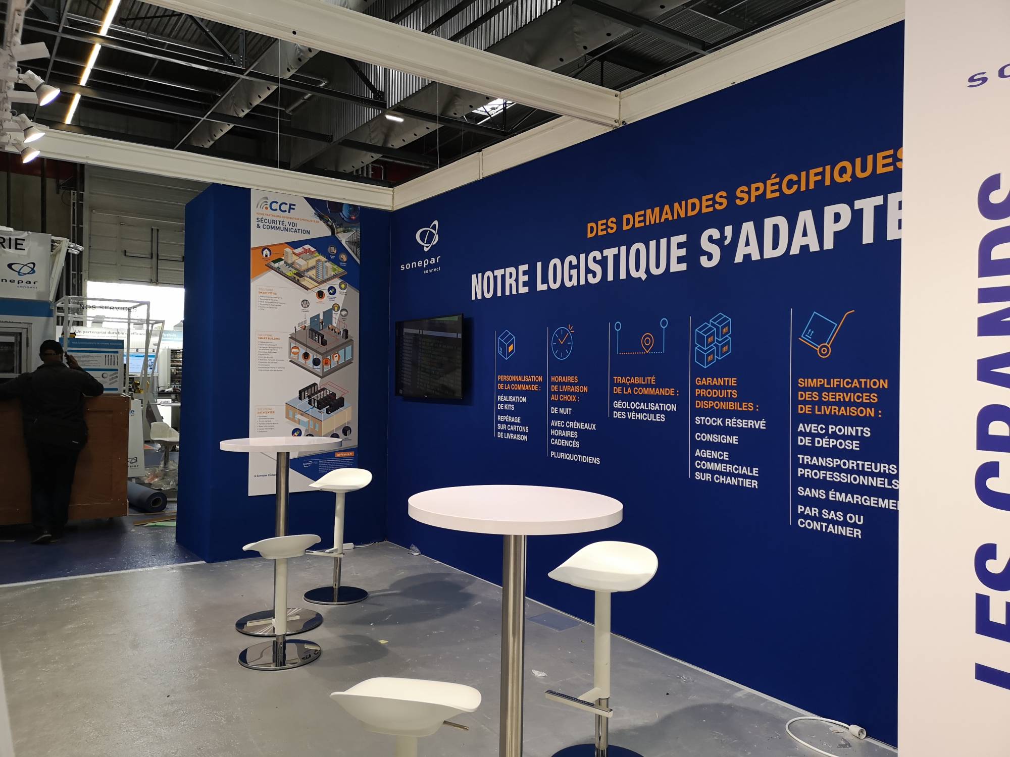Location vidéo pour salon professionnel à Bordeaux