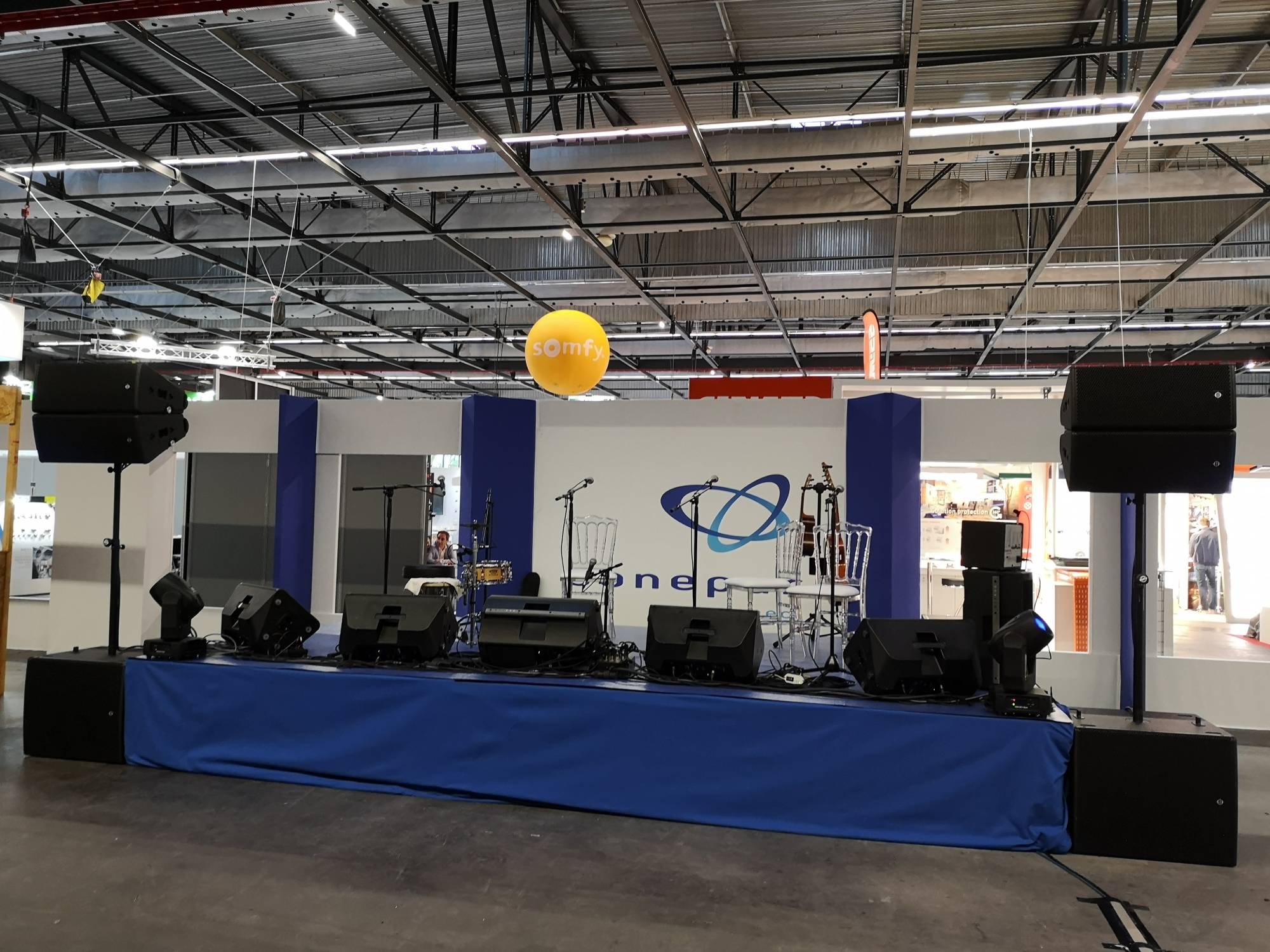 Sonorisation pour salon SIDEC Bordeaux au Congrès et Exposition de Bordeaux