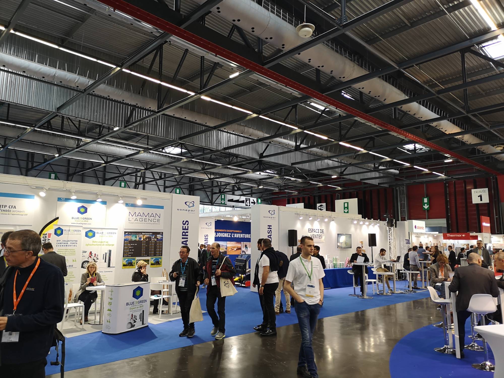 Prestataire technique pour salon professionnel, SIDEC Bordeaux au Congrès et Exposition de Bordeaux