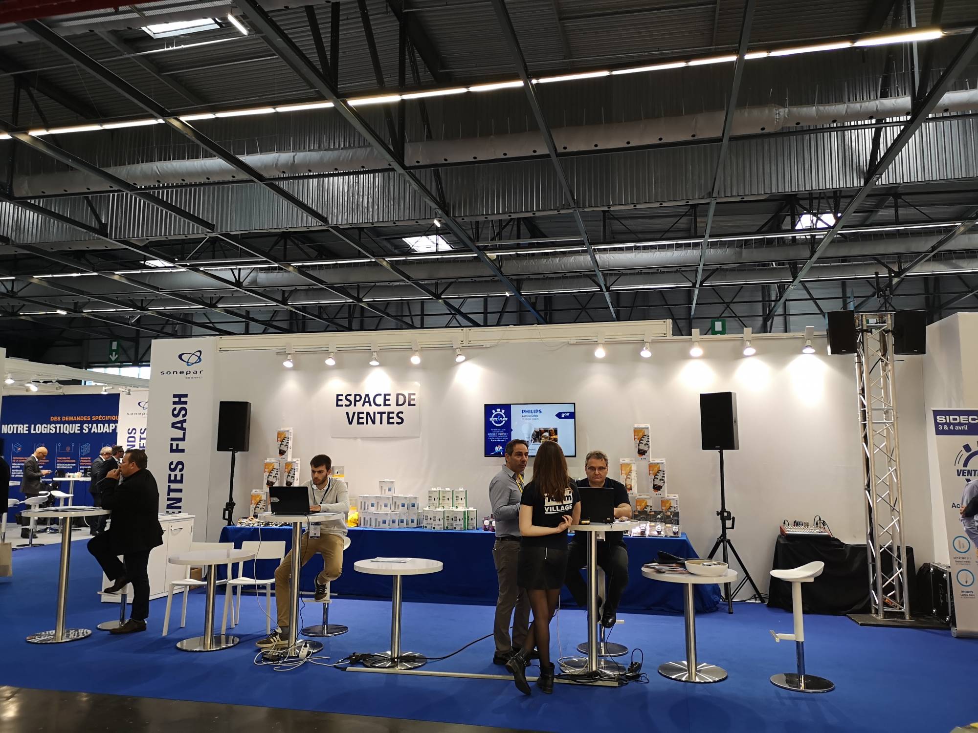 Location sonorisation pour salon à Bordeaux