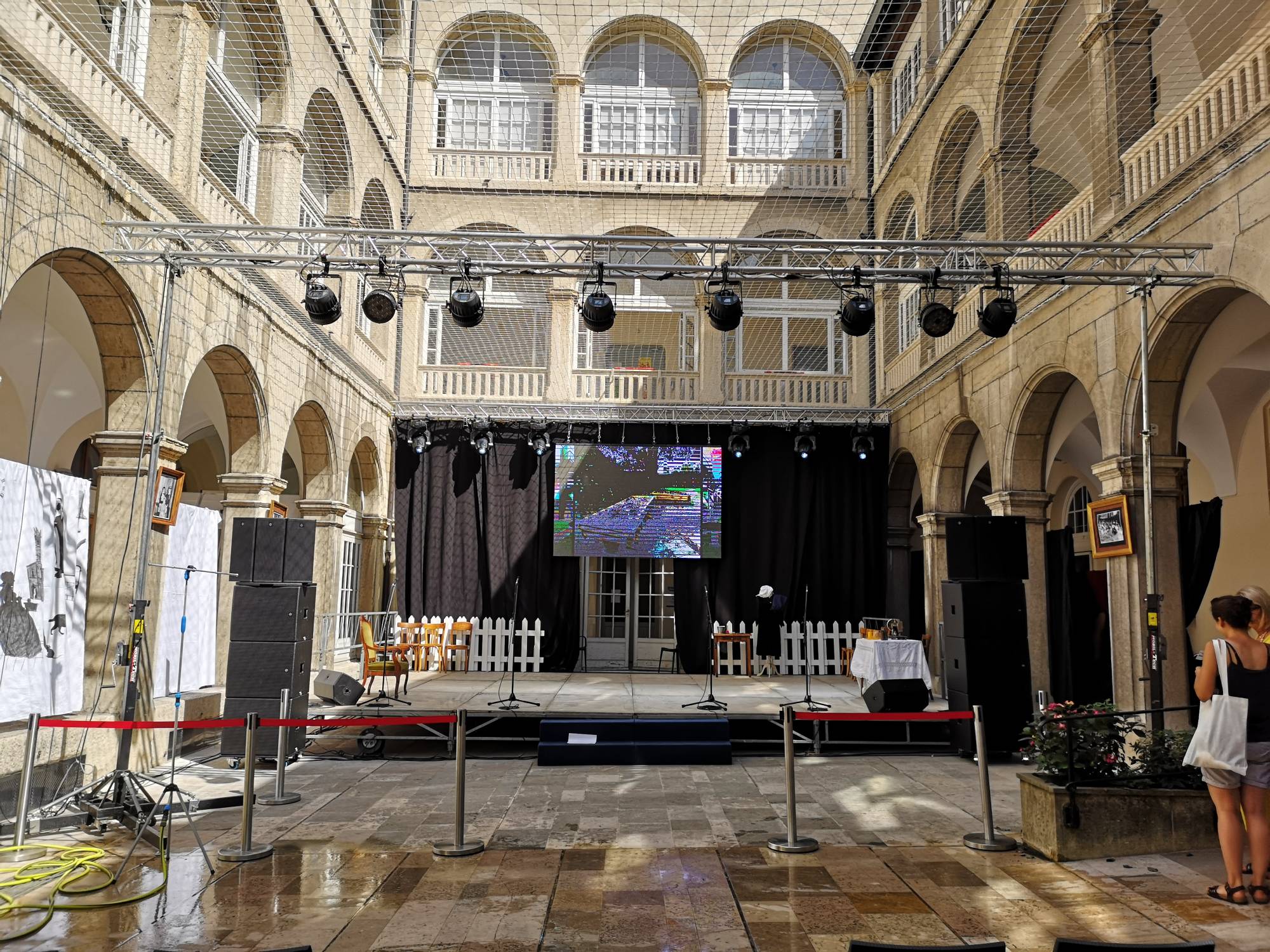 200 ans de l’association Adelaïde Perrin, prestataire  technique pour anniversaire association Lyon 2
