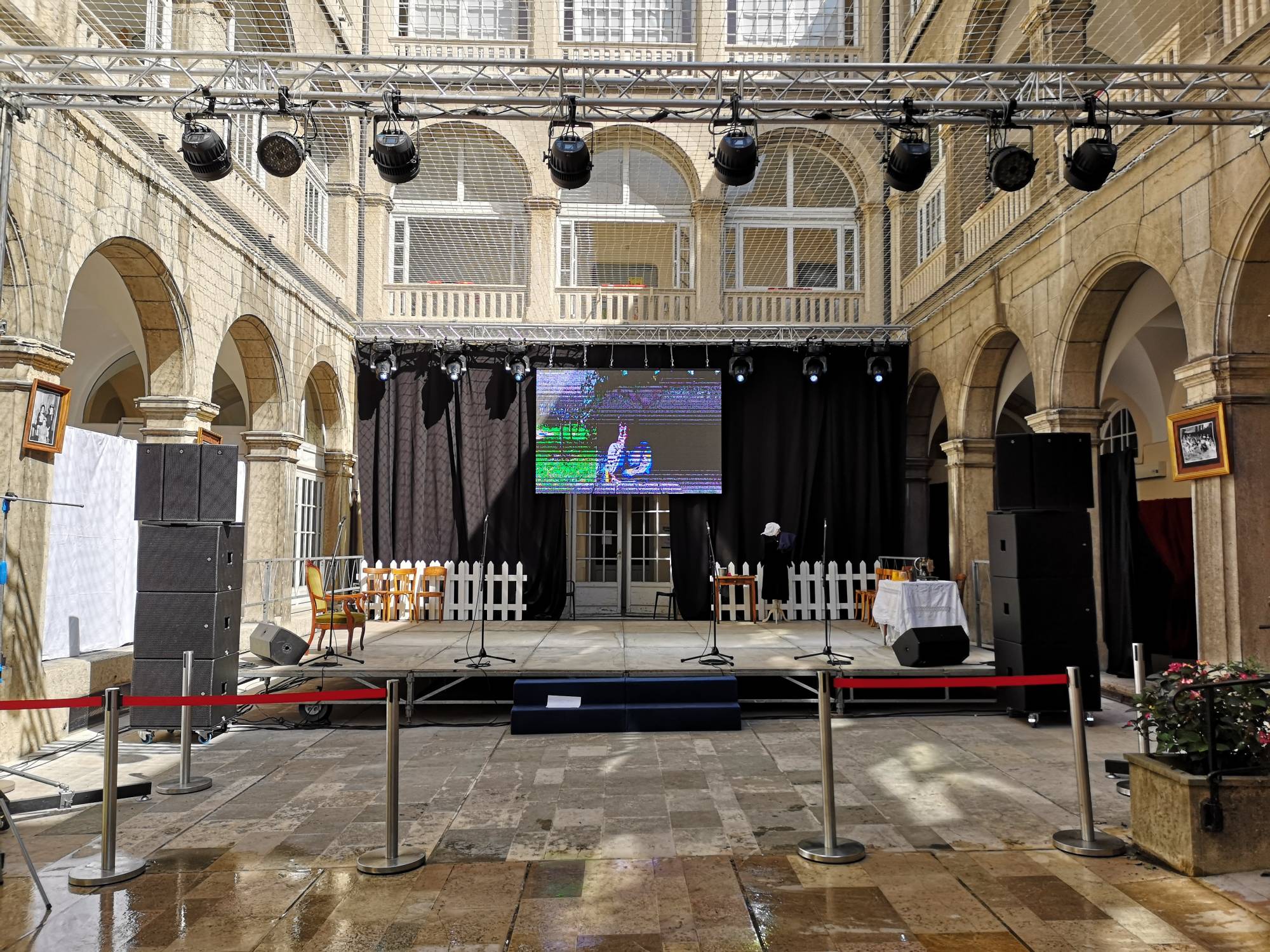 Prestation audiovisuelle pour anniversaire association Lyon