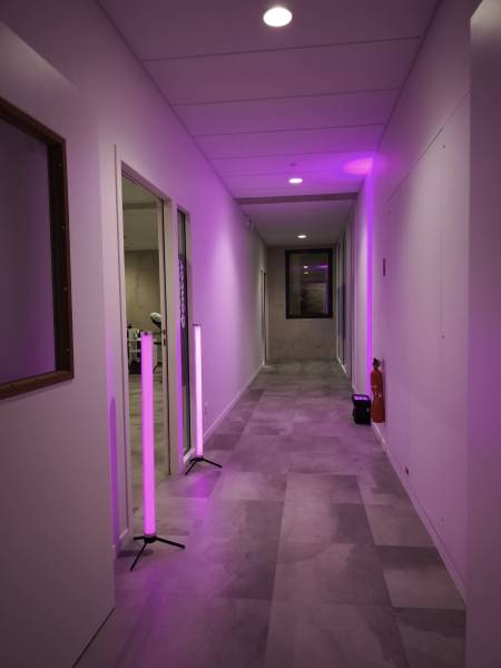 Prestation son et lumière à l'occasion de l'inauguration du nouveau campus BSB Burgundy School of Business Lyon 8