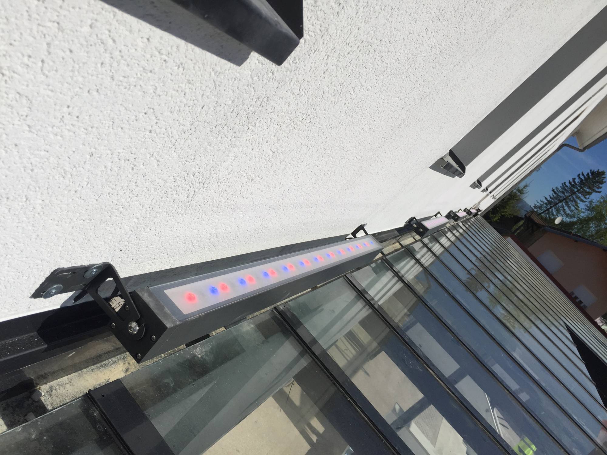 Programmation de projecteur LED Mairie de Groissiat
