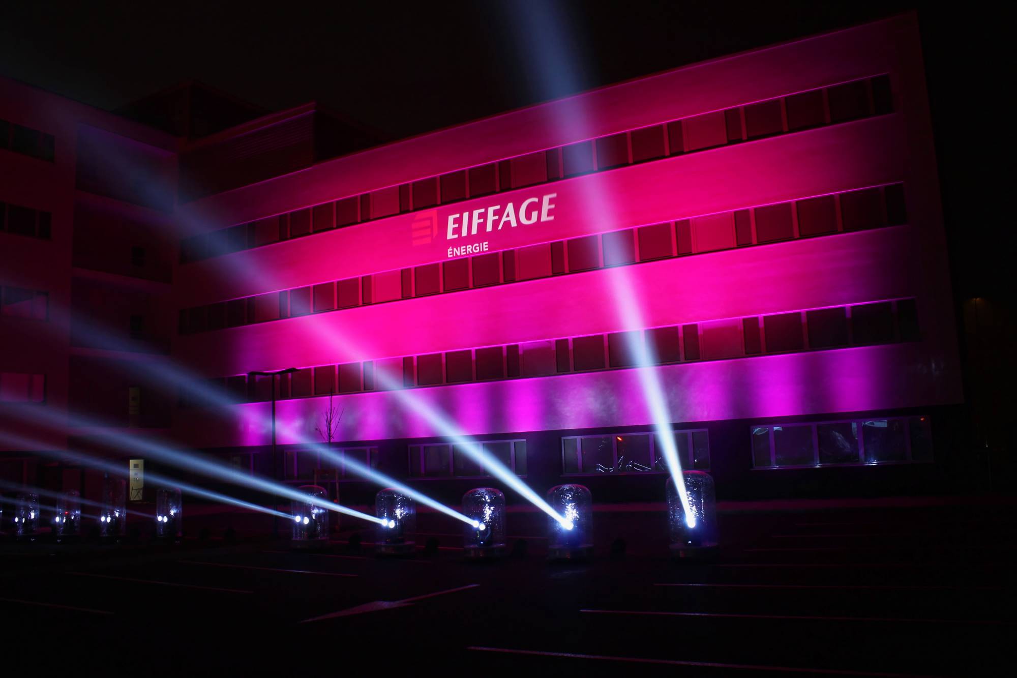 Prestation d'éclairage de façade à Lyon