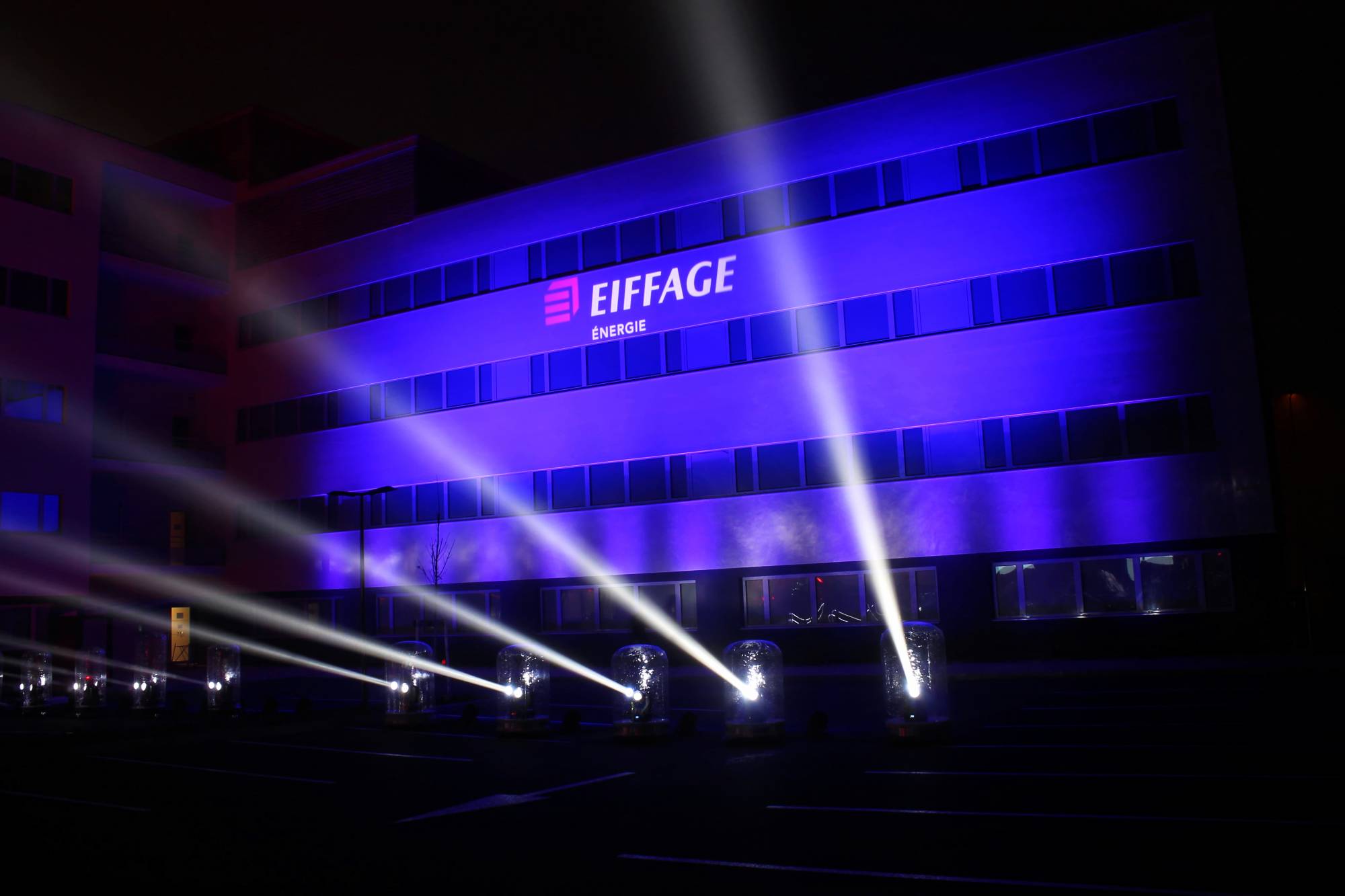 Prestation de mise en lumière de façade à Lyon