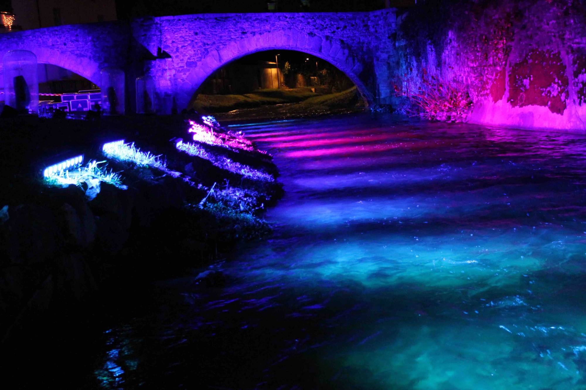 mise en lumière rivière Brignais FDL 2019