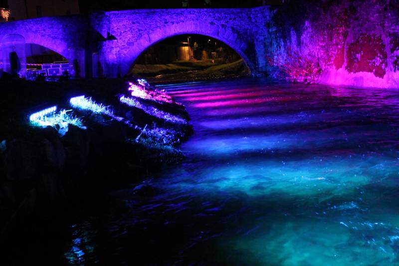 Eclairage pour le 8 décembre région Rhône-Alpes