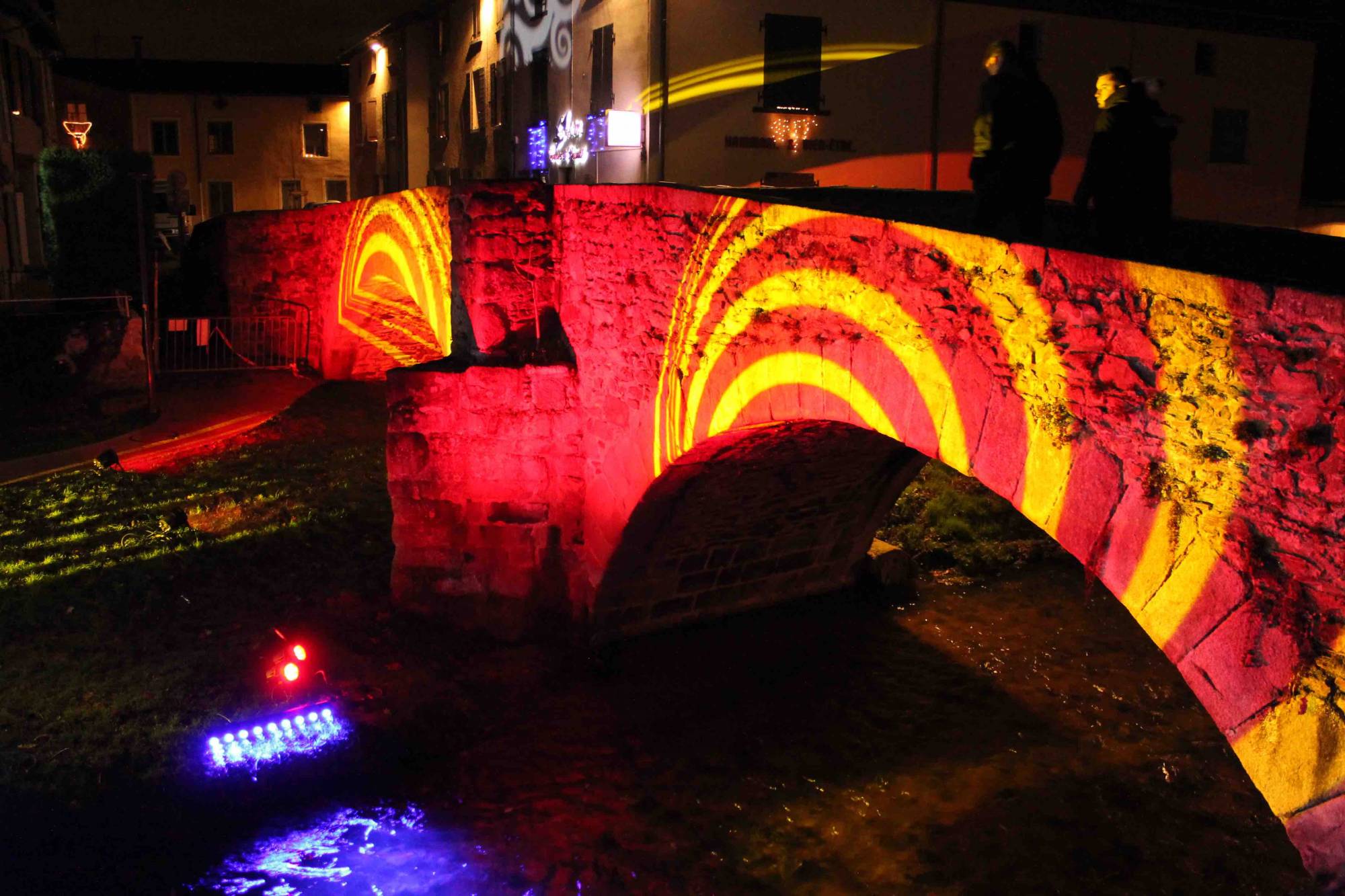 FDL 2019 mise en lumière pont Brignais