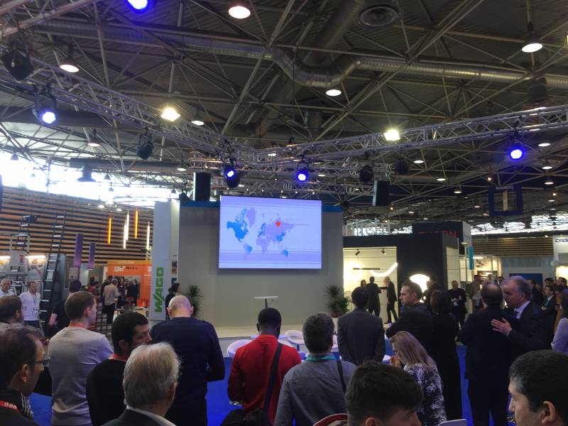 location d'écran LCD pur un salon à Eurexpo Lyon