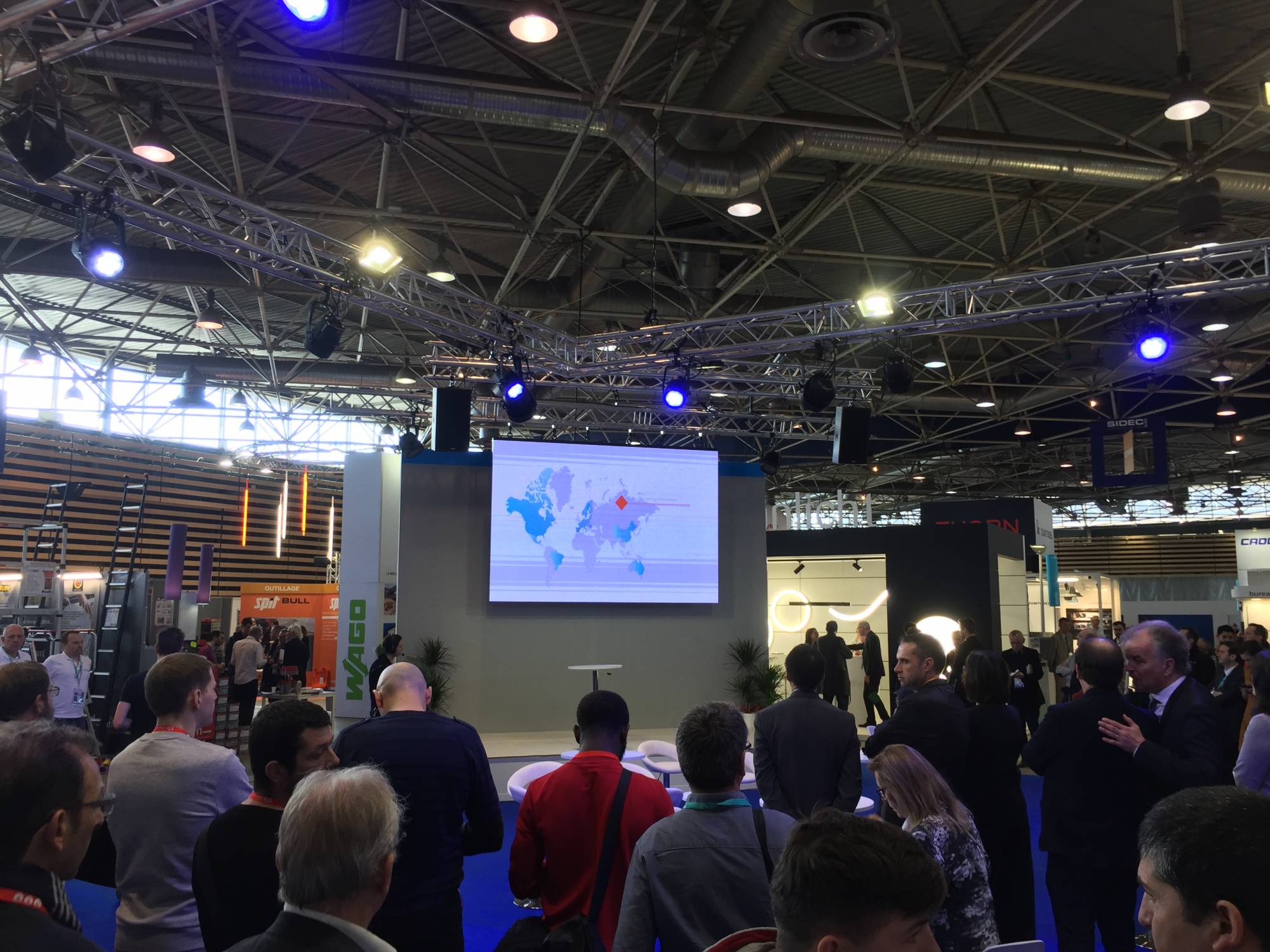 Prestation technique pour le SIDEC Lyon à Eurexpo Sonepar France