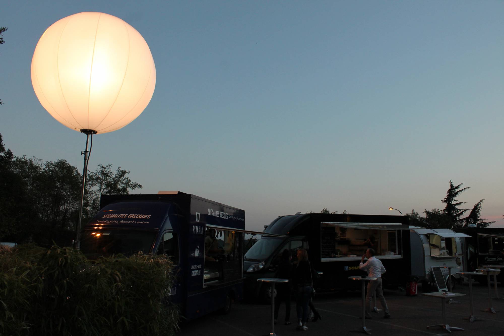 Location éclairage d'extérieur pour événement Lyon