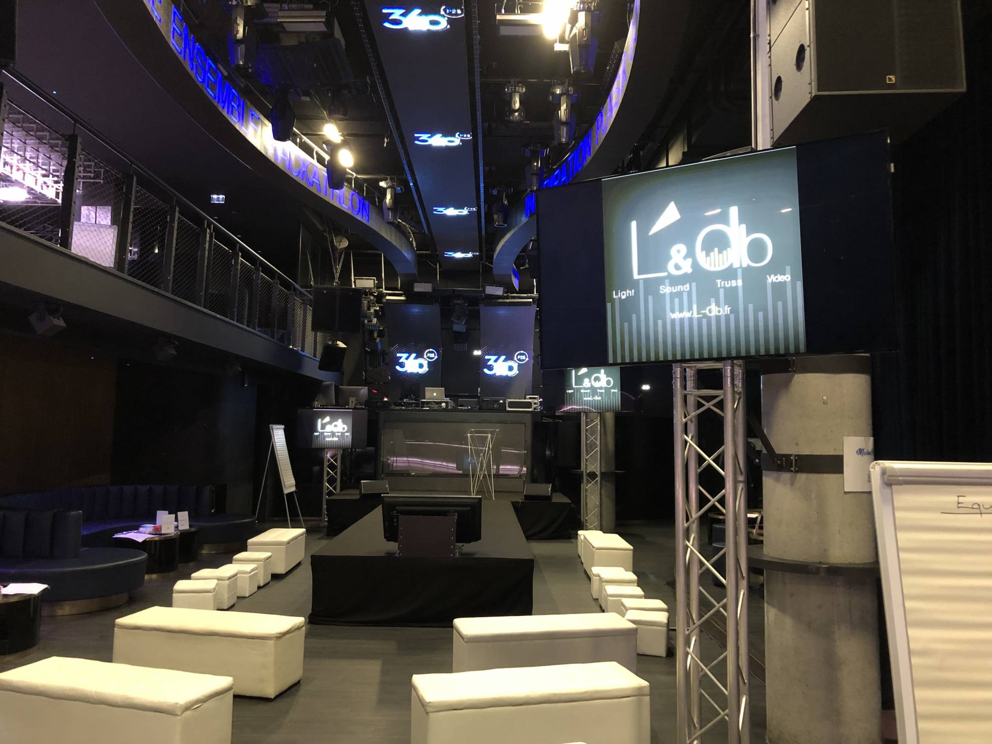 Prestataire son et vidéo pour GRDF Lyon 2 Azar Club