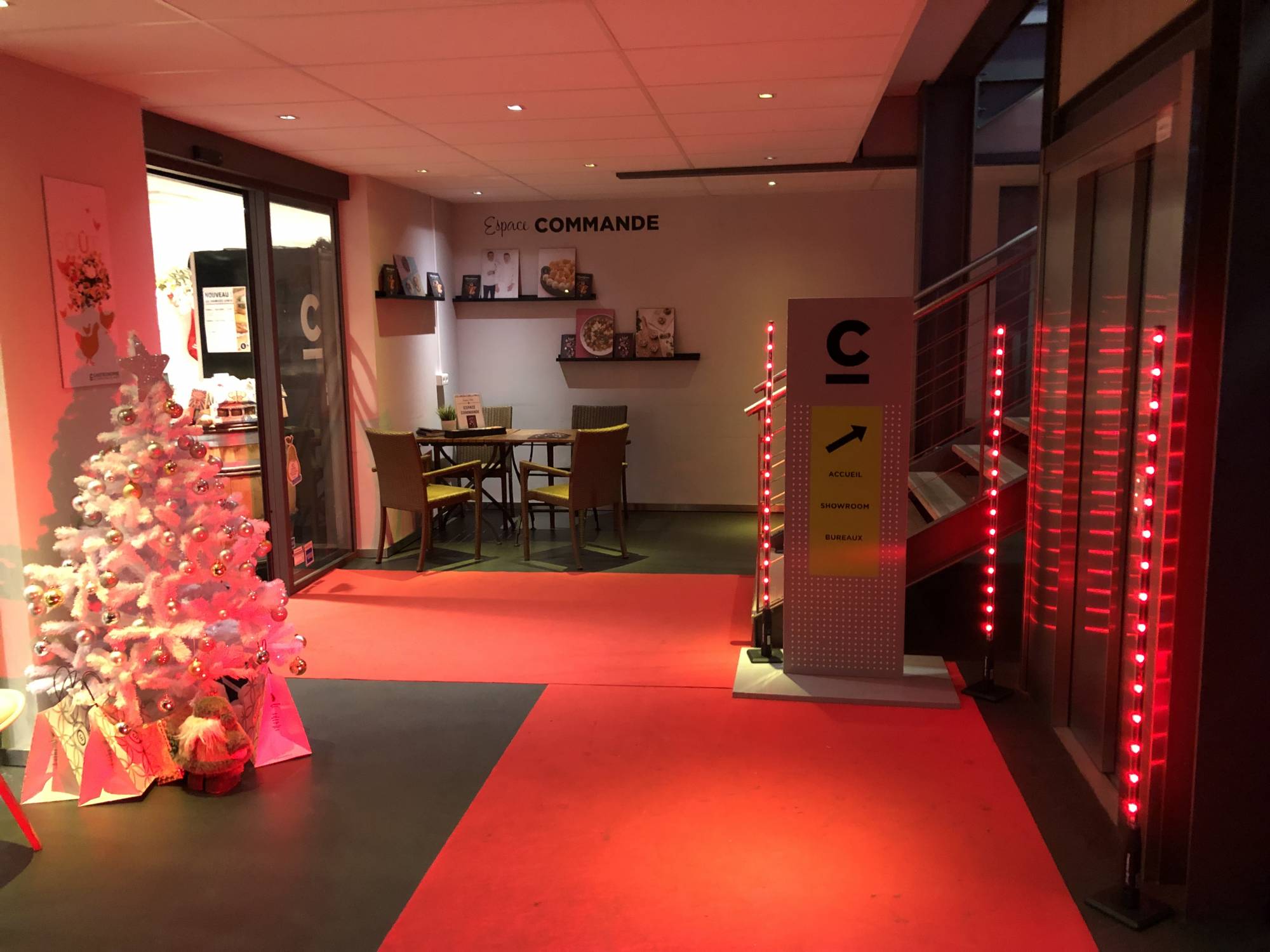 Location tube led pour soirée privée à Chaponost par L&Db