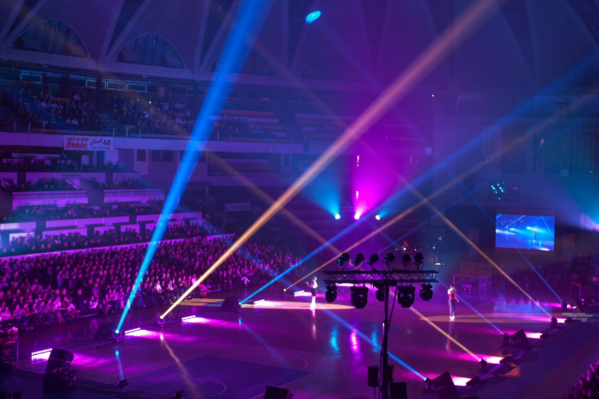 Prestation technique palais des sport de Lyon